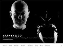 Tablet Screenshot of carnyx.org.uk